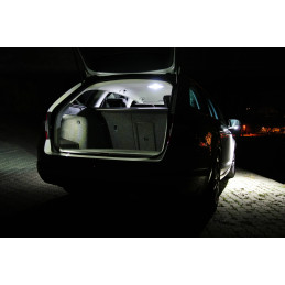 Original Audi SMD LED Kennzeichenbeleuchtung Kennzeichen Leuchten 8P Birnen  SET