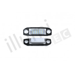 NSLUMO 2 Stück LED Kennzeichenbeleuchtung Fehlerfrei kompatibel mit Volvo  XC90 2003–2006 Volvo V70 I 00–07 XC70 2001–2007 S60 S80 Autozubehör :  : Auto & Motorrad